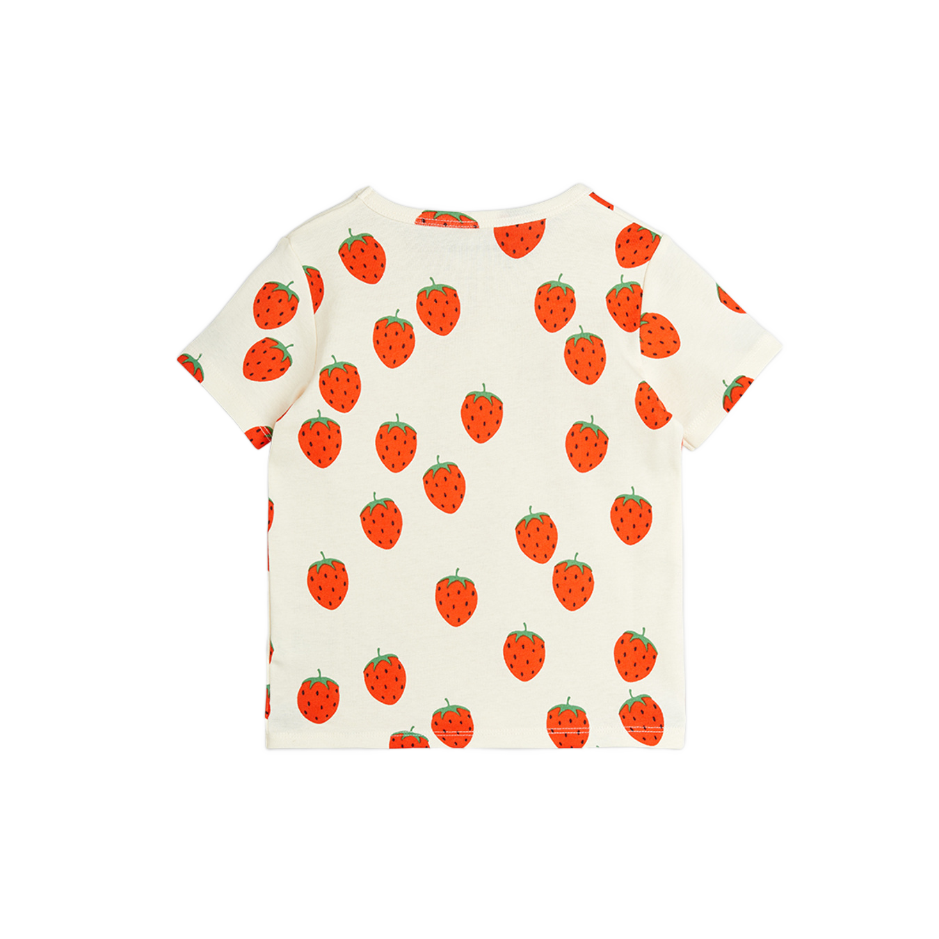 Strawberries Short Sleeve T-shirt - White - image 2