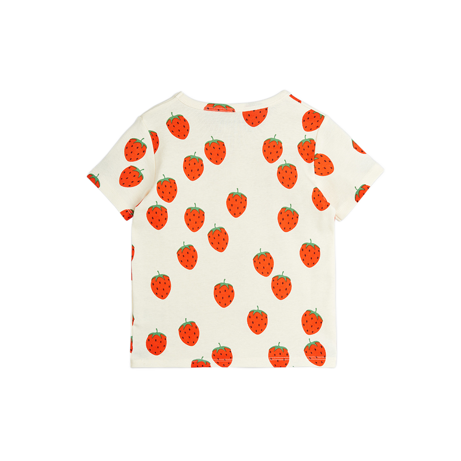 Strawberries Short Sleeve T-shirt - White - image 2