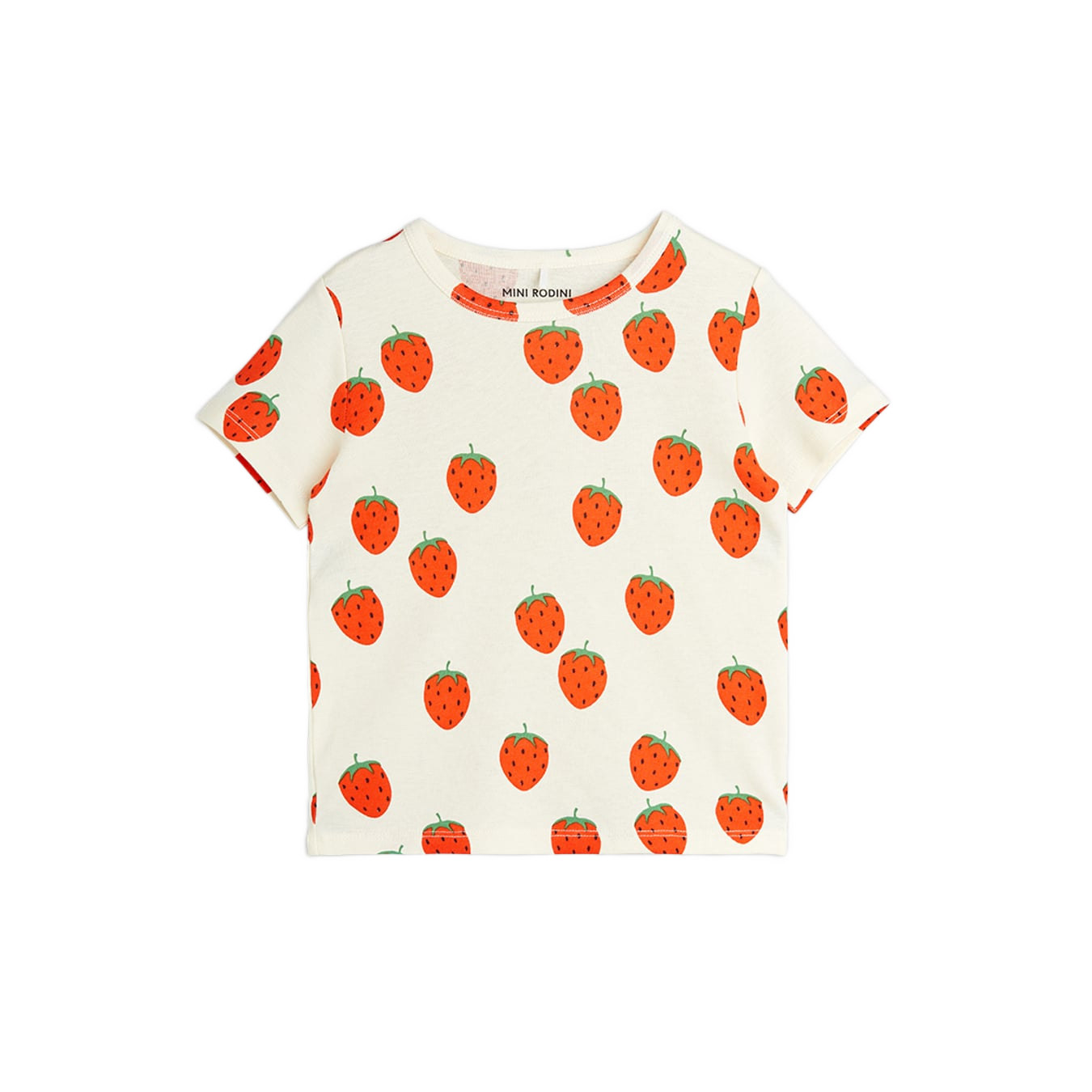 Strawberries Short Sleeve T-shirt - White - image 1