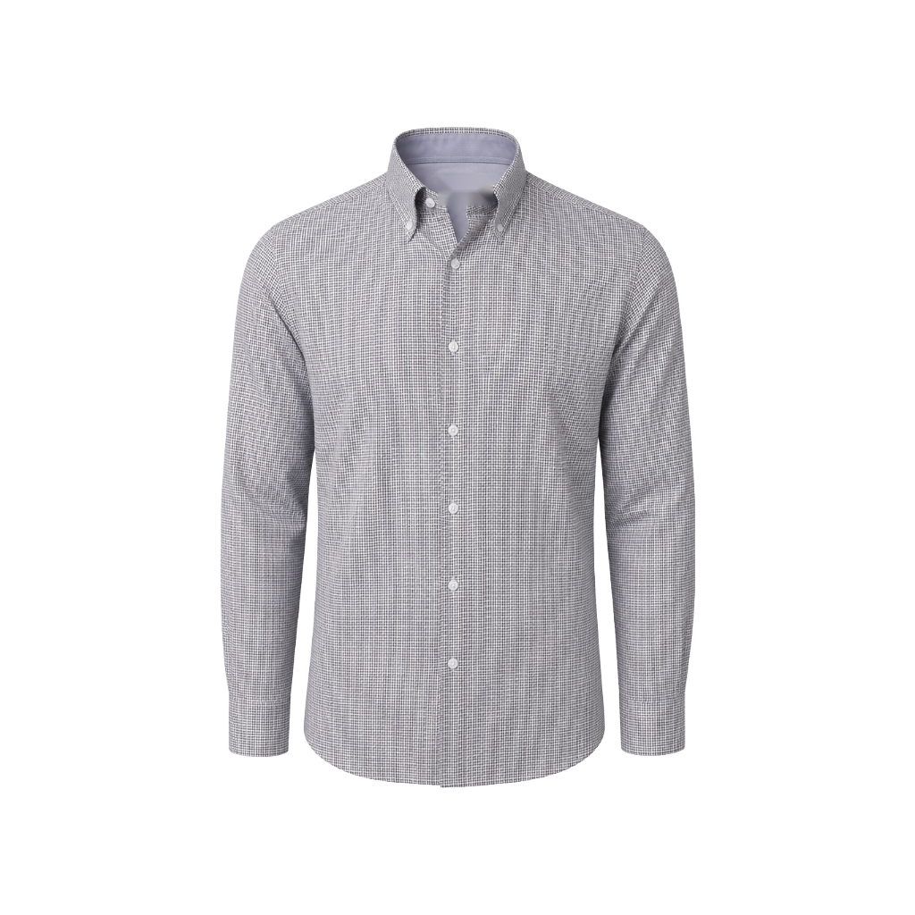 Midnight Check Oxford Shirt