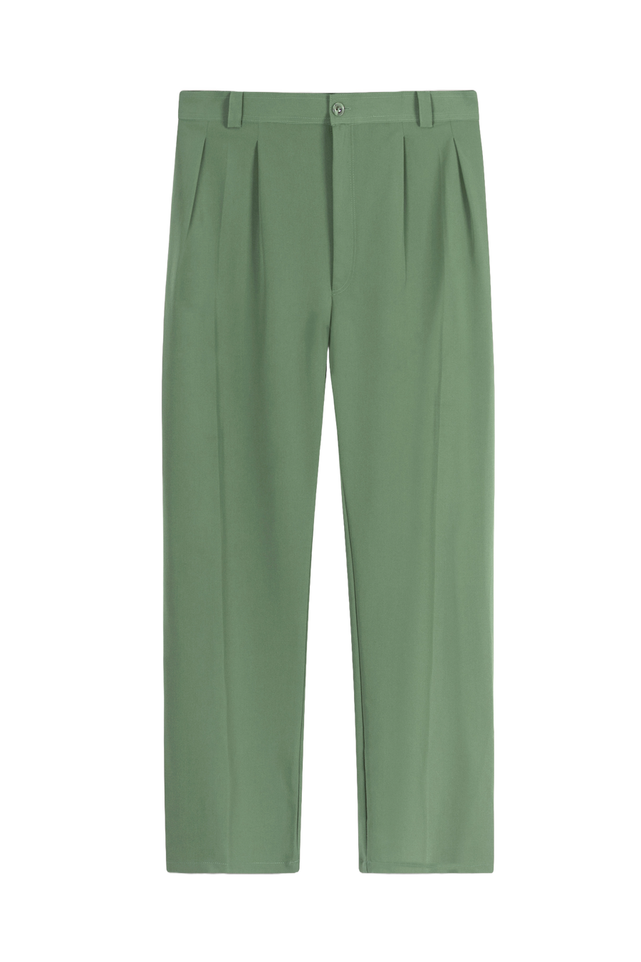 Pistachio Pleated Relaxed Pants