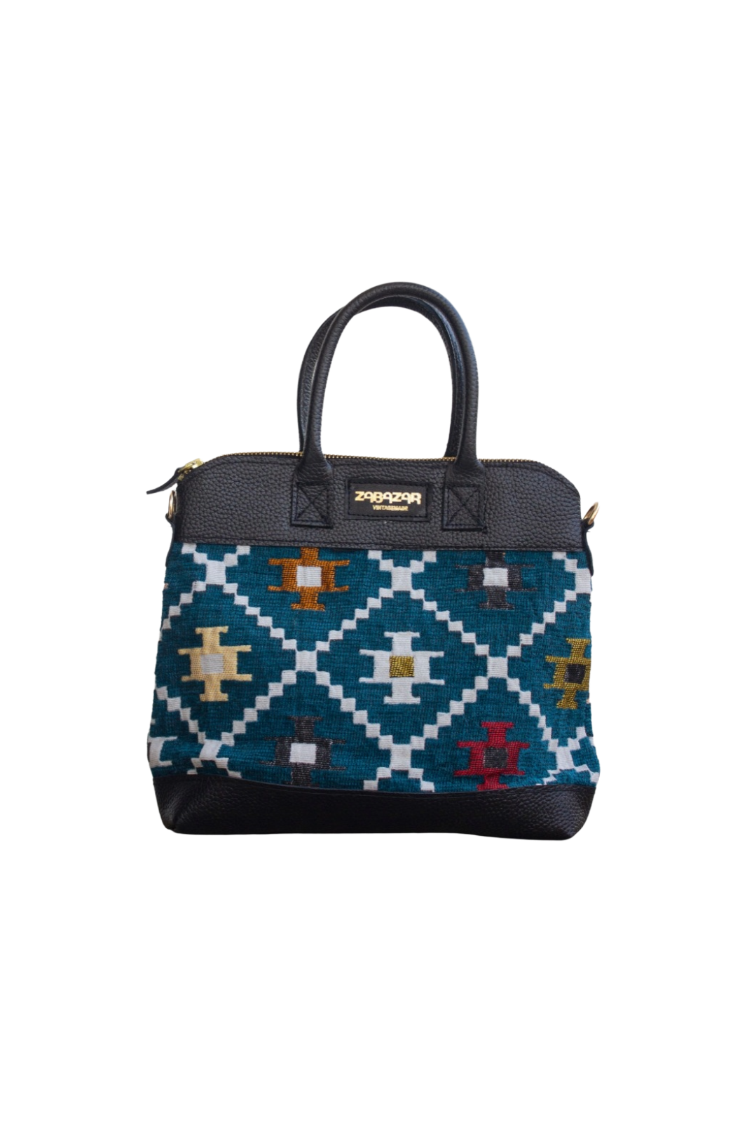 Kilim Leather Handbag  001