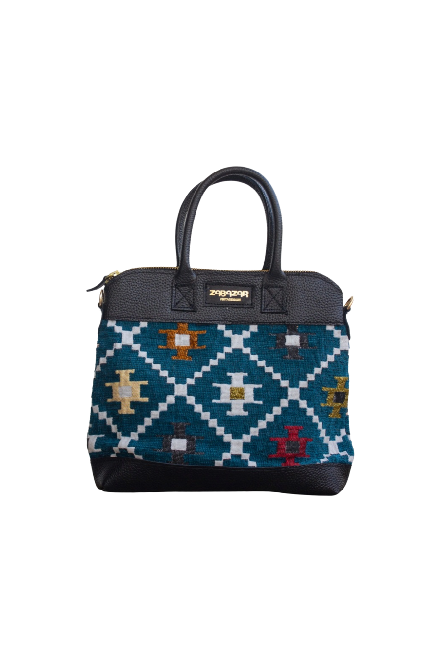 Kilim Leather Handbag  001