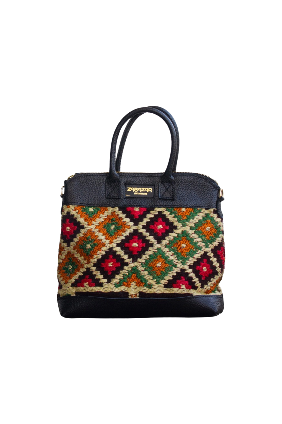 Kilim Leather Handbag  004