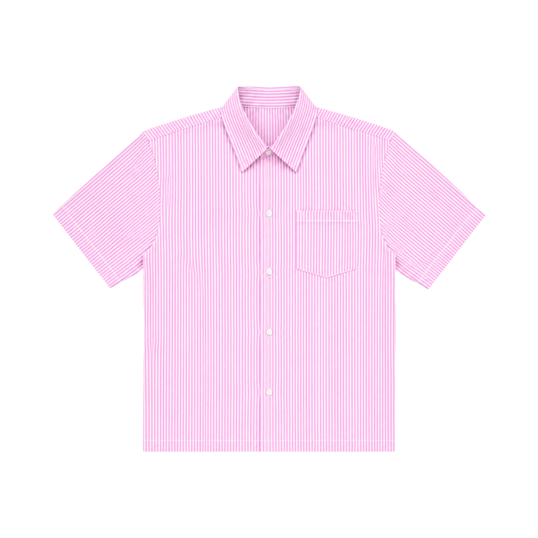With Love Pink Pinstriped Shirt