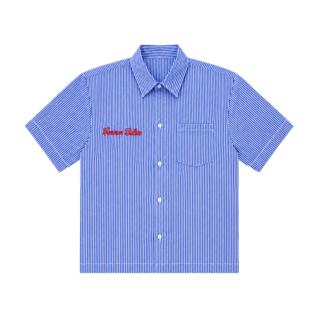 Light Blue Striped Shirt