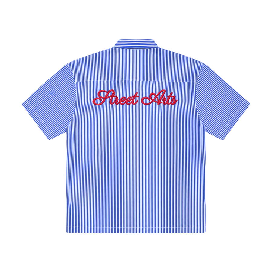 Light Blue Striped Shirt
