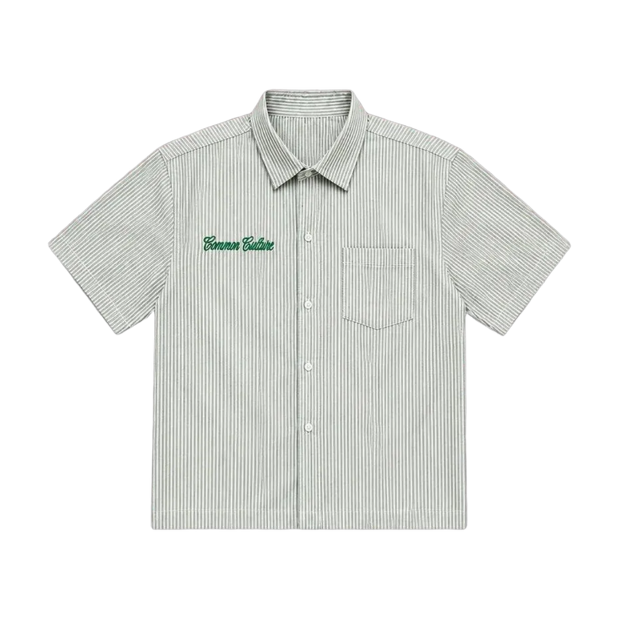 Olive Striped Shirt