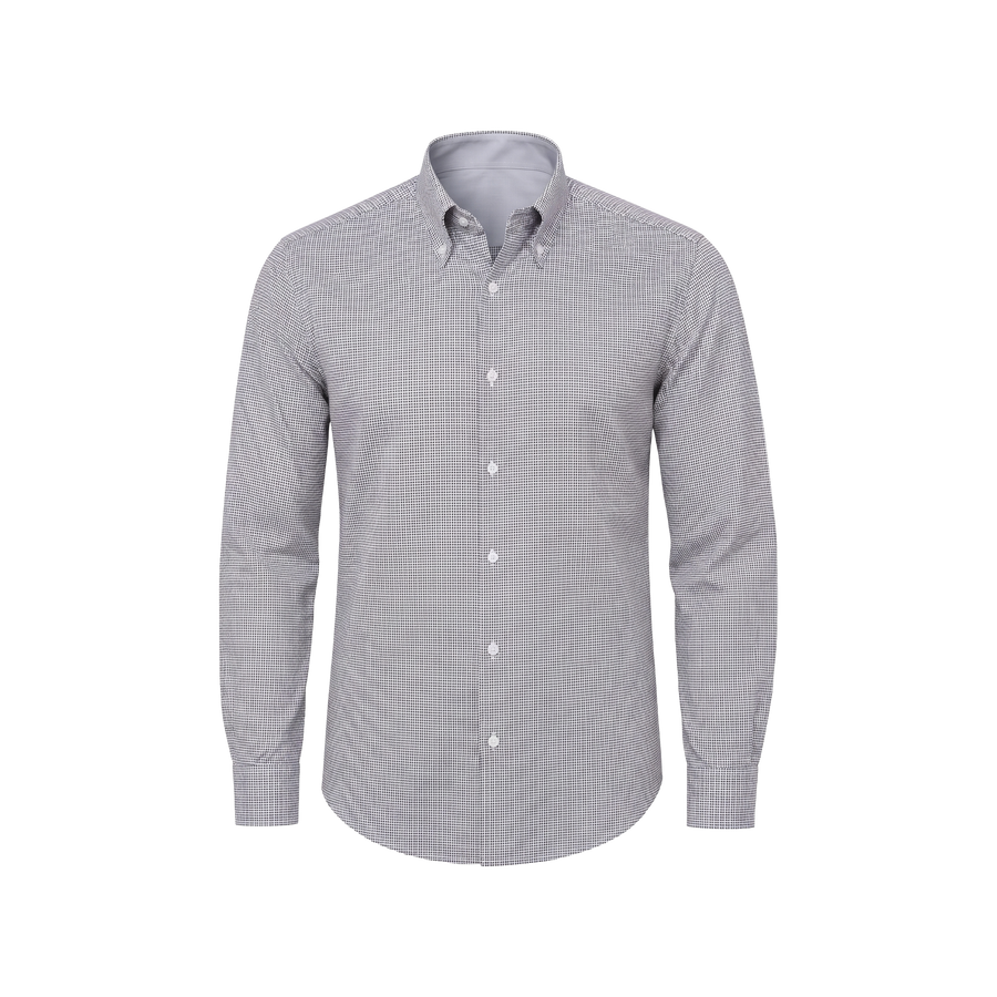 Midnight Check Oxford Shirt