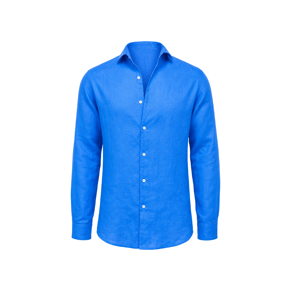 Blue Linen Shirt