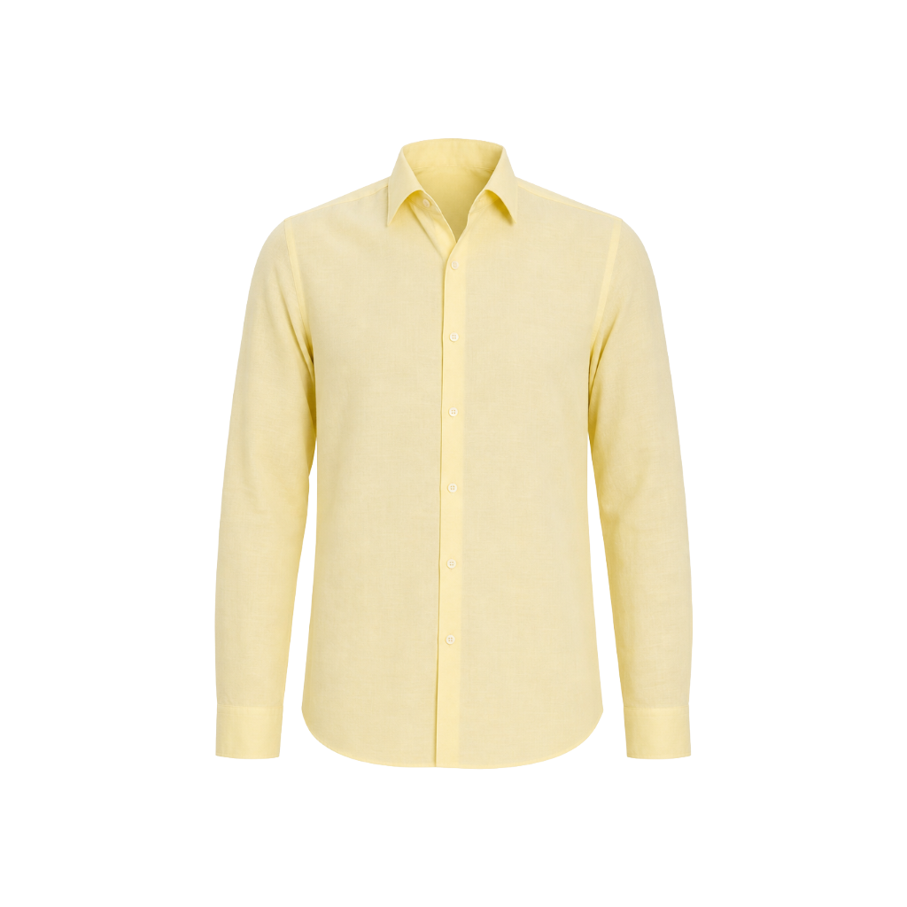 Yellow Linen Shirt