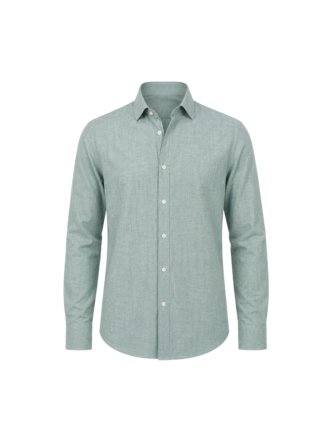 Green Linen Shirt