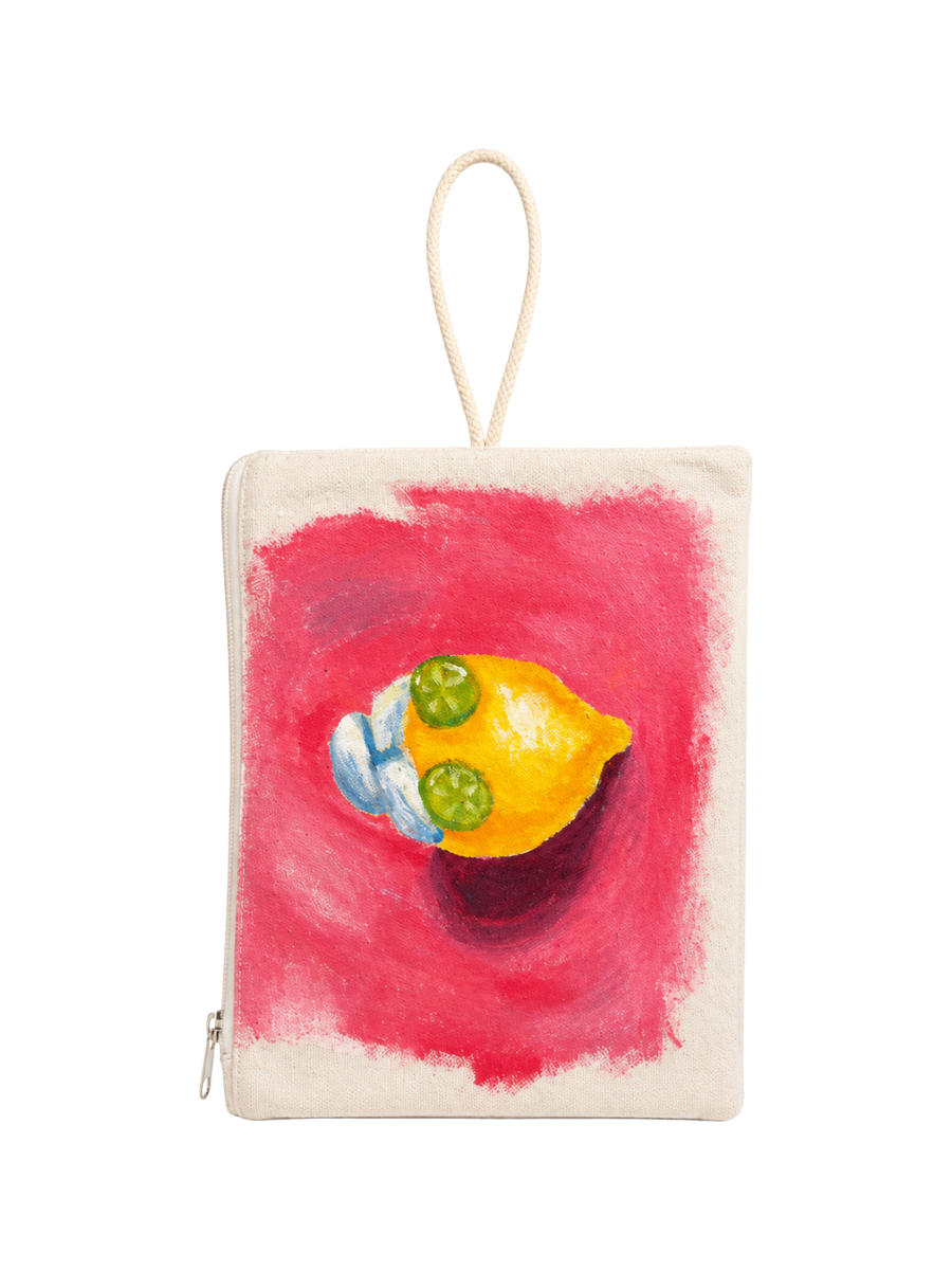 Lemon Blush Pouch