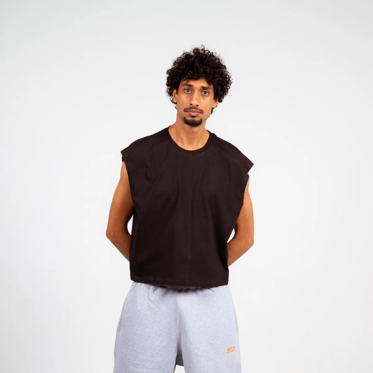 Boxy Tank Top - Black - image 2