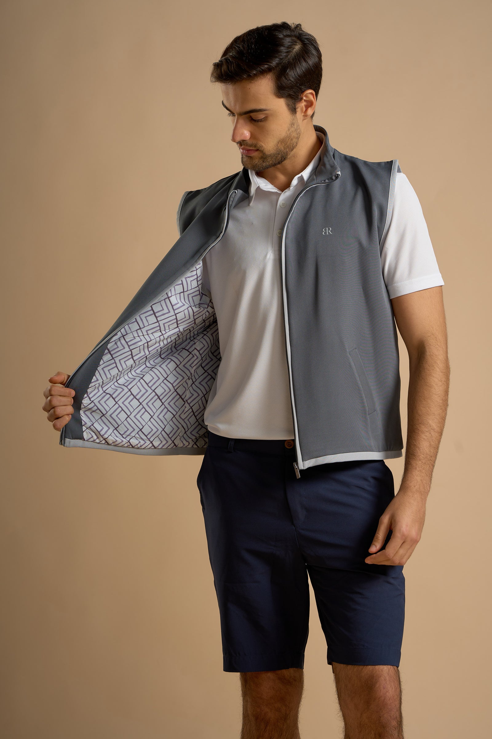 Men Vest - Dark Grey - image 3