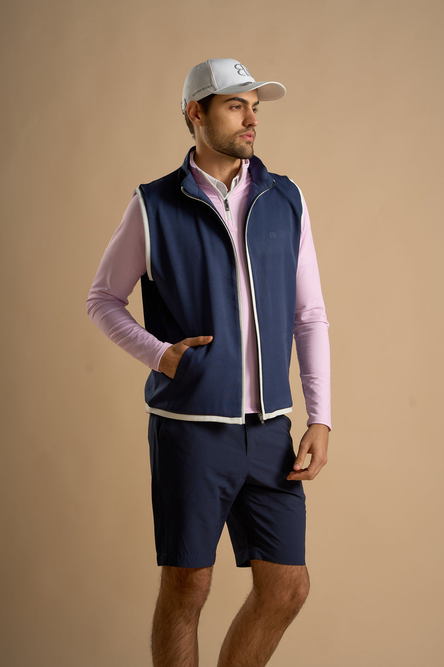 Men Vest - Navy Blue - image 1