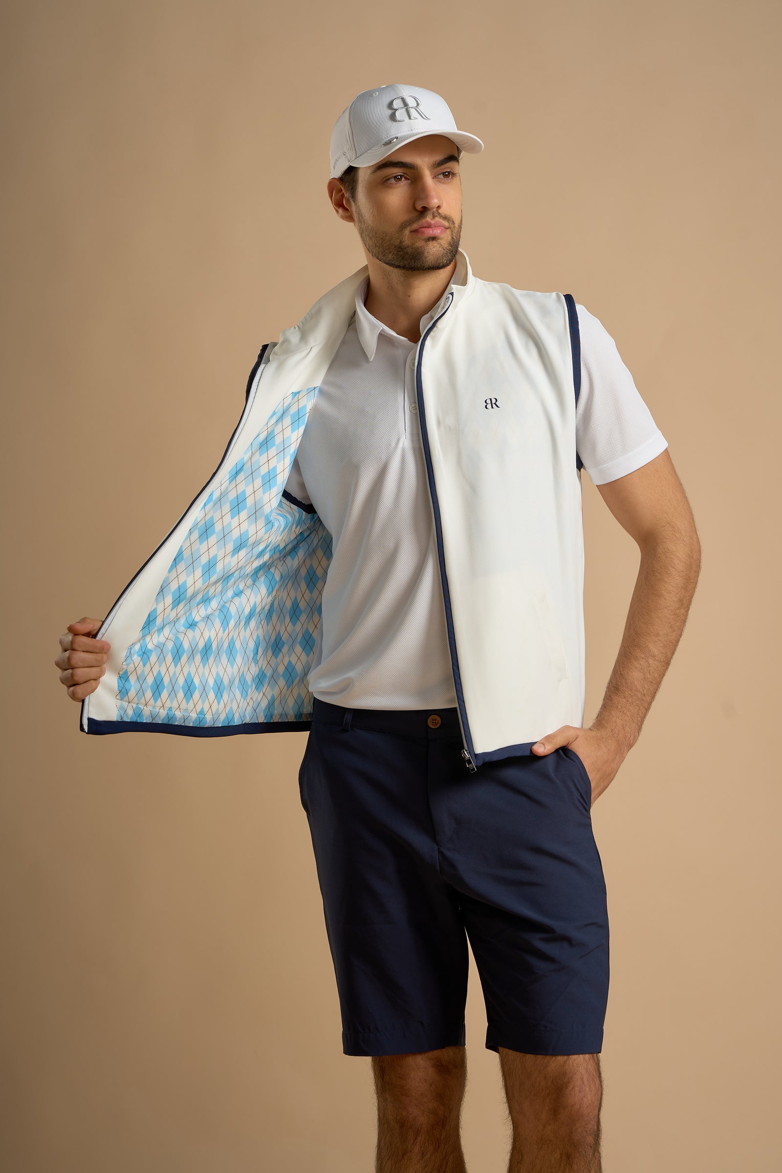 Men Vest - White - image 2