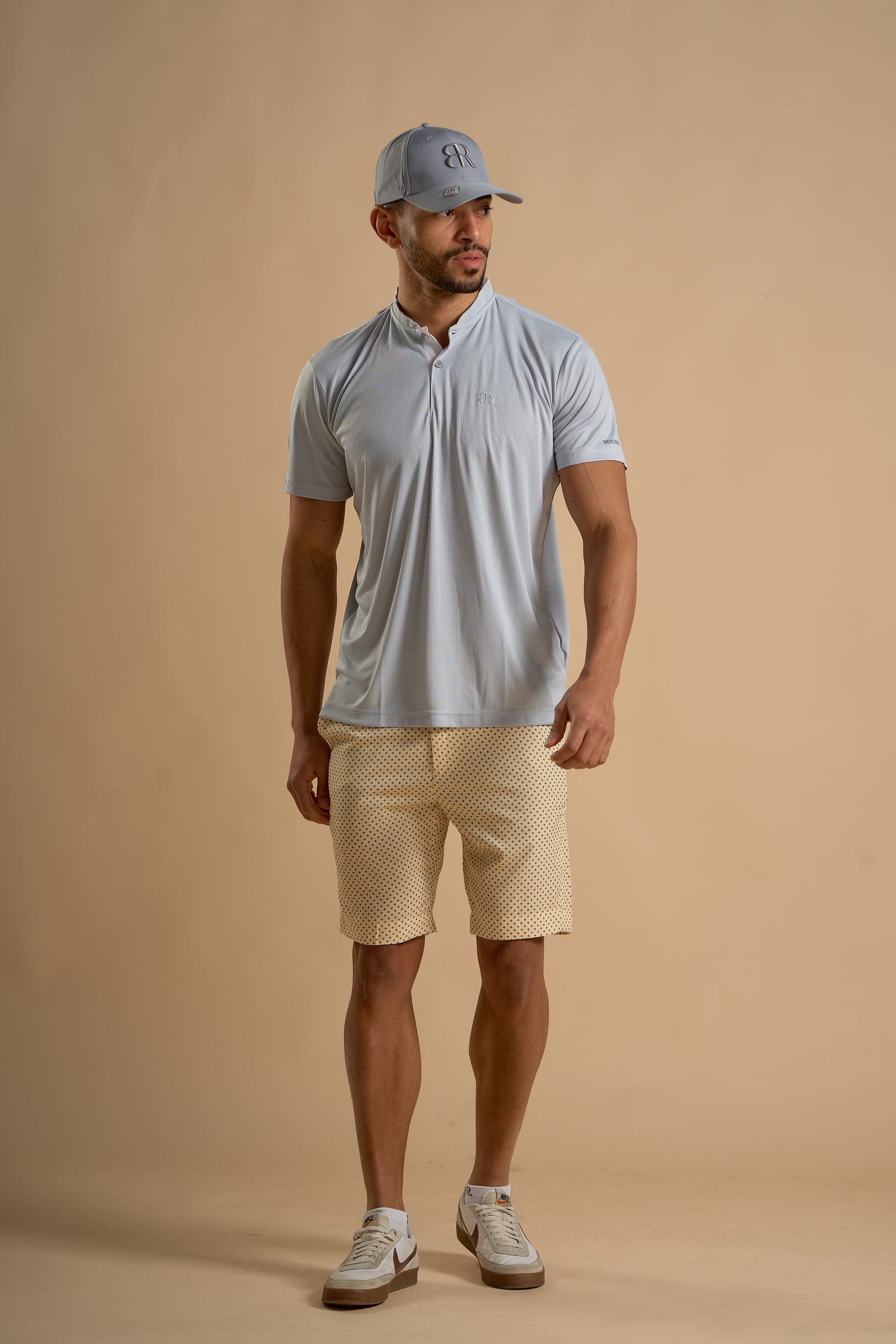 Par Polo - Chinese Collar - Air Fabric - Light Grey - image 3