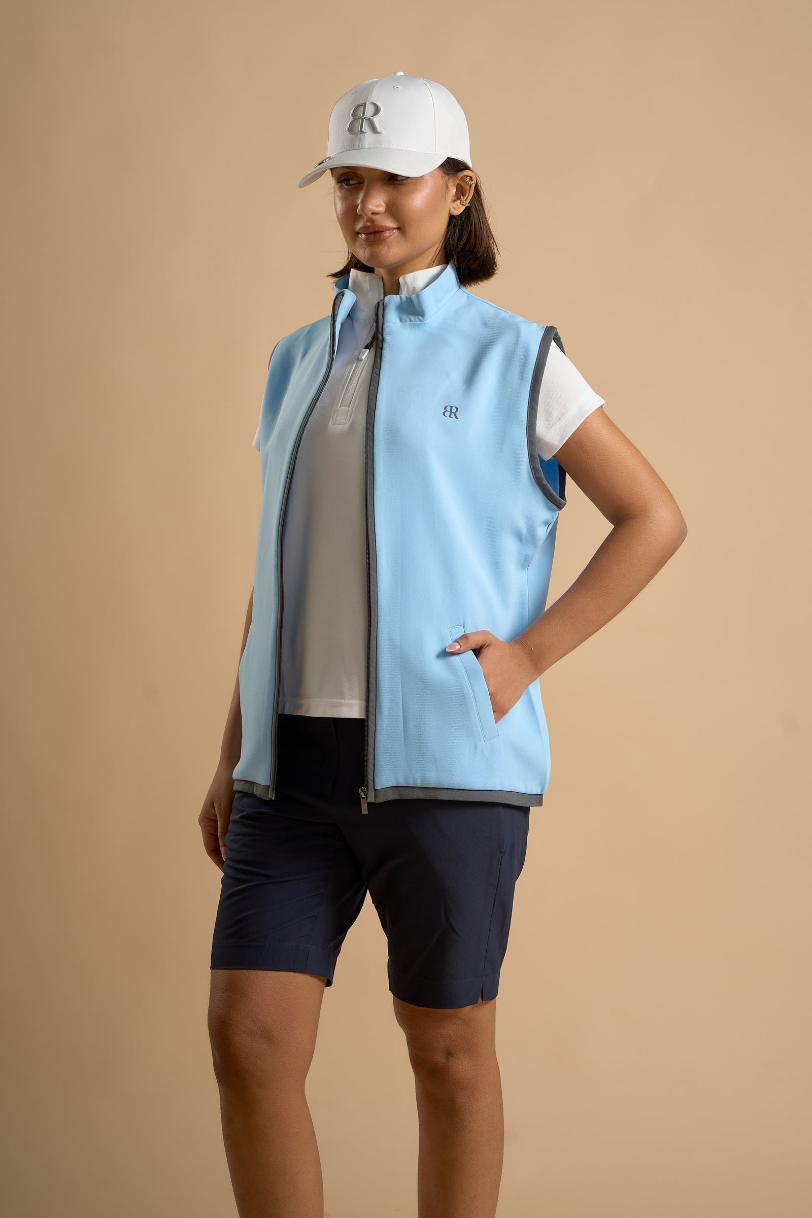 Women Vest - Baby Blue - image 2