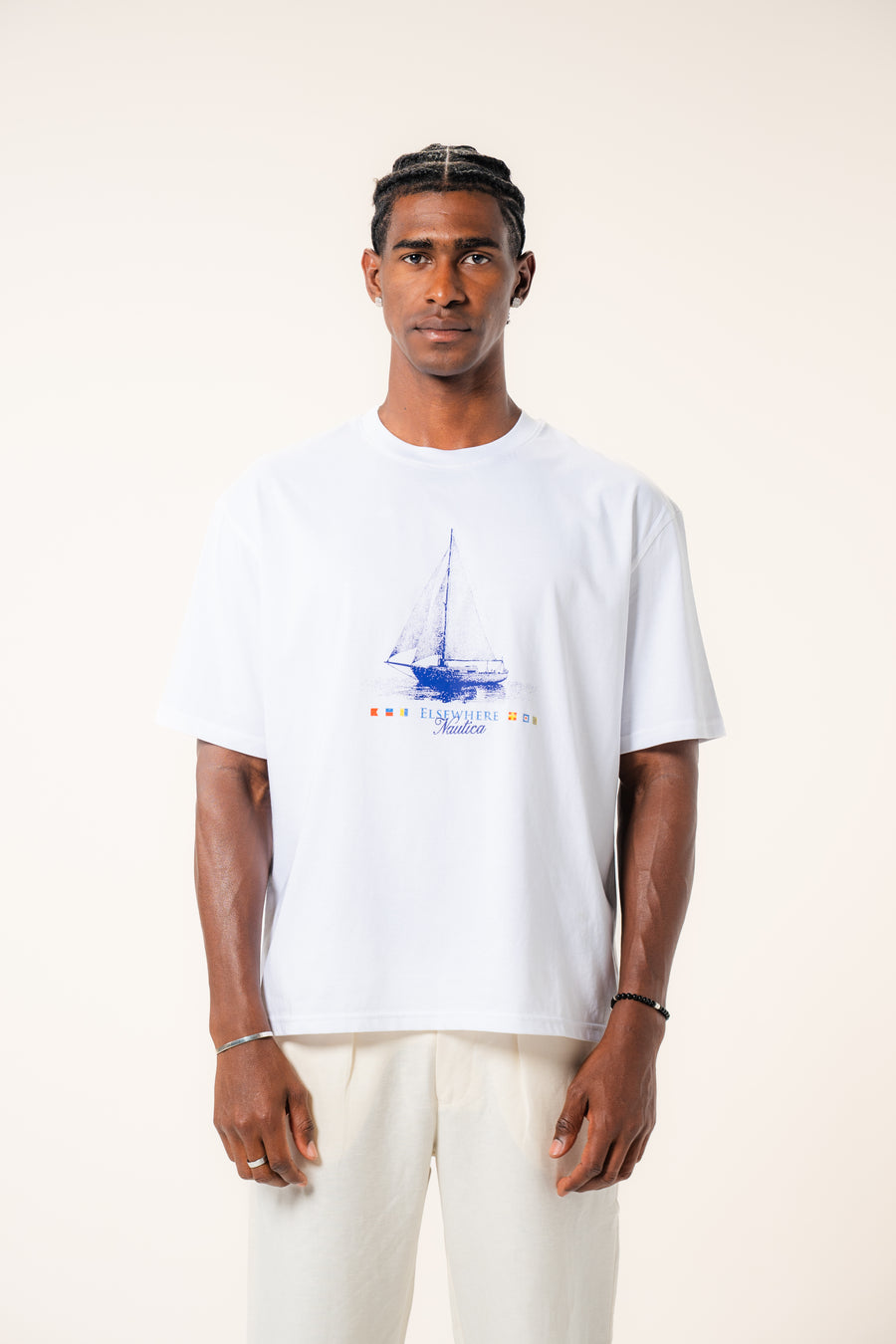 Nautica Graphic Tee - White - image 1