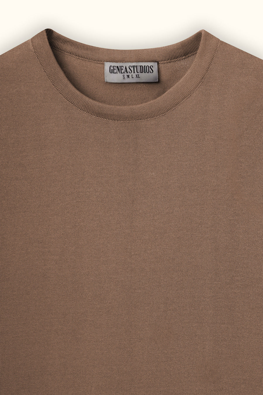 Beige Sleeveless Cotton Knit Top - Beige - image 2
