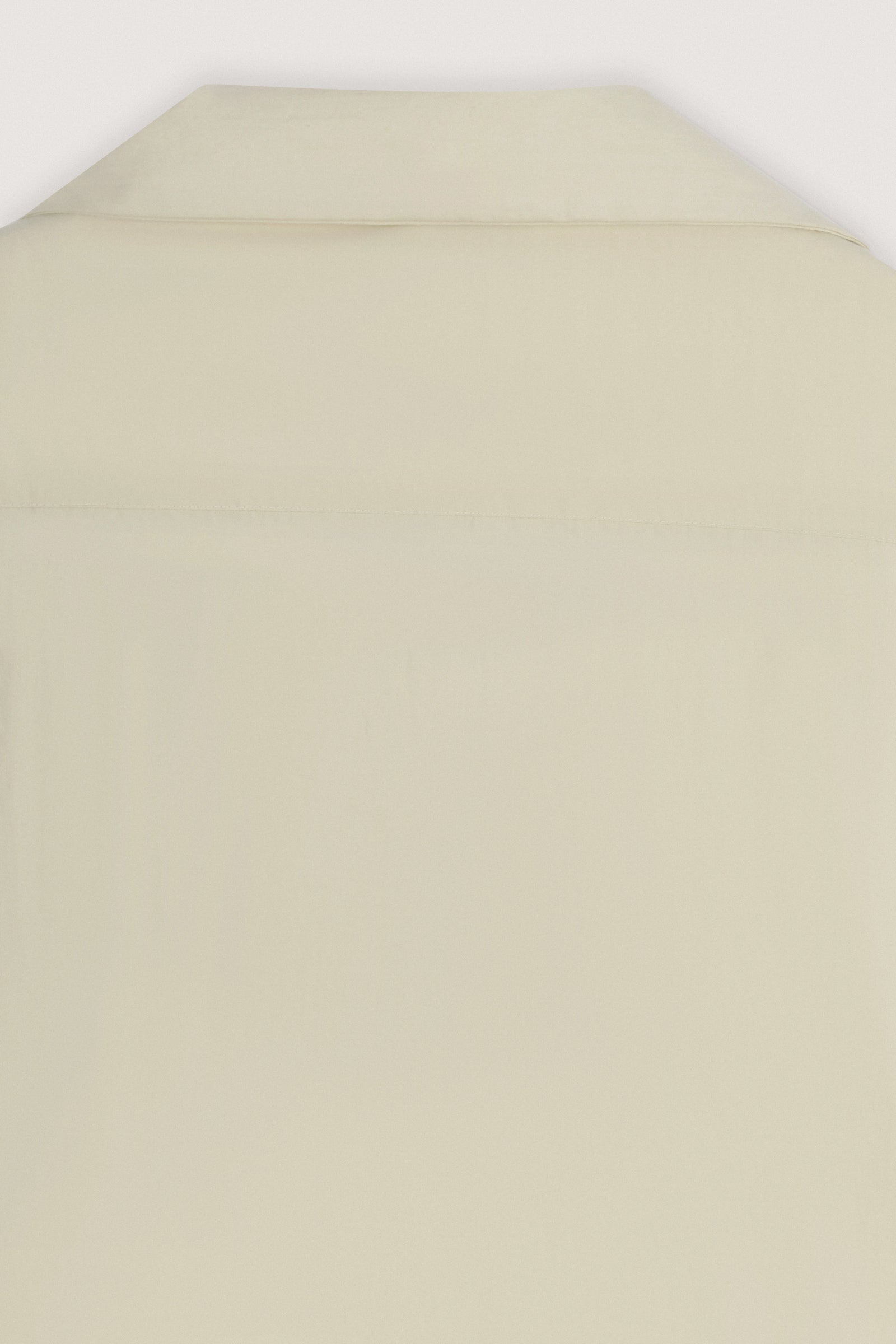 Cream Short-Sleeve Zip Overshirt - Cream - image 3