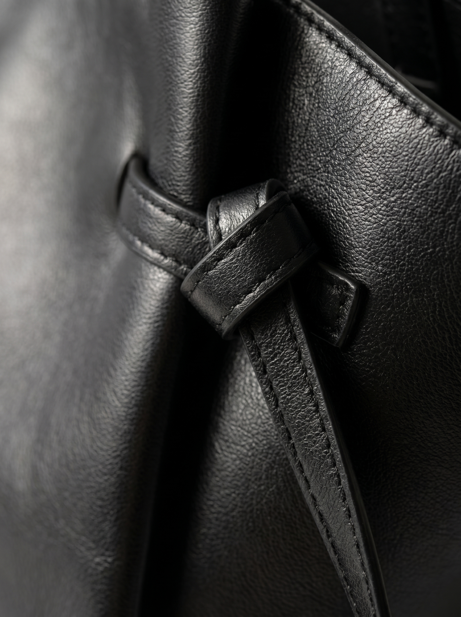 Black Freeform Tote Bag - Midnight Black - image 3
