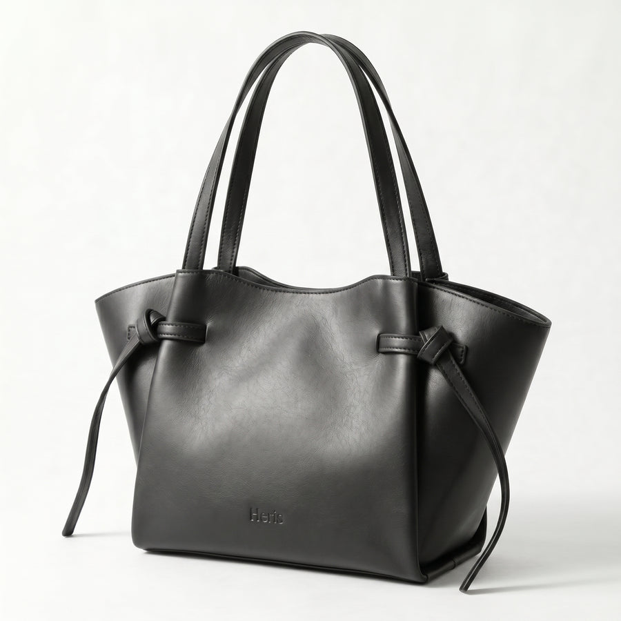 Black Freeform Tote Bag - Midnight Black - image 2