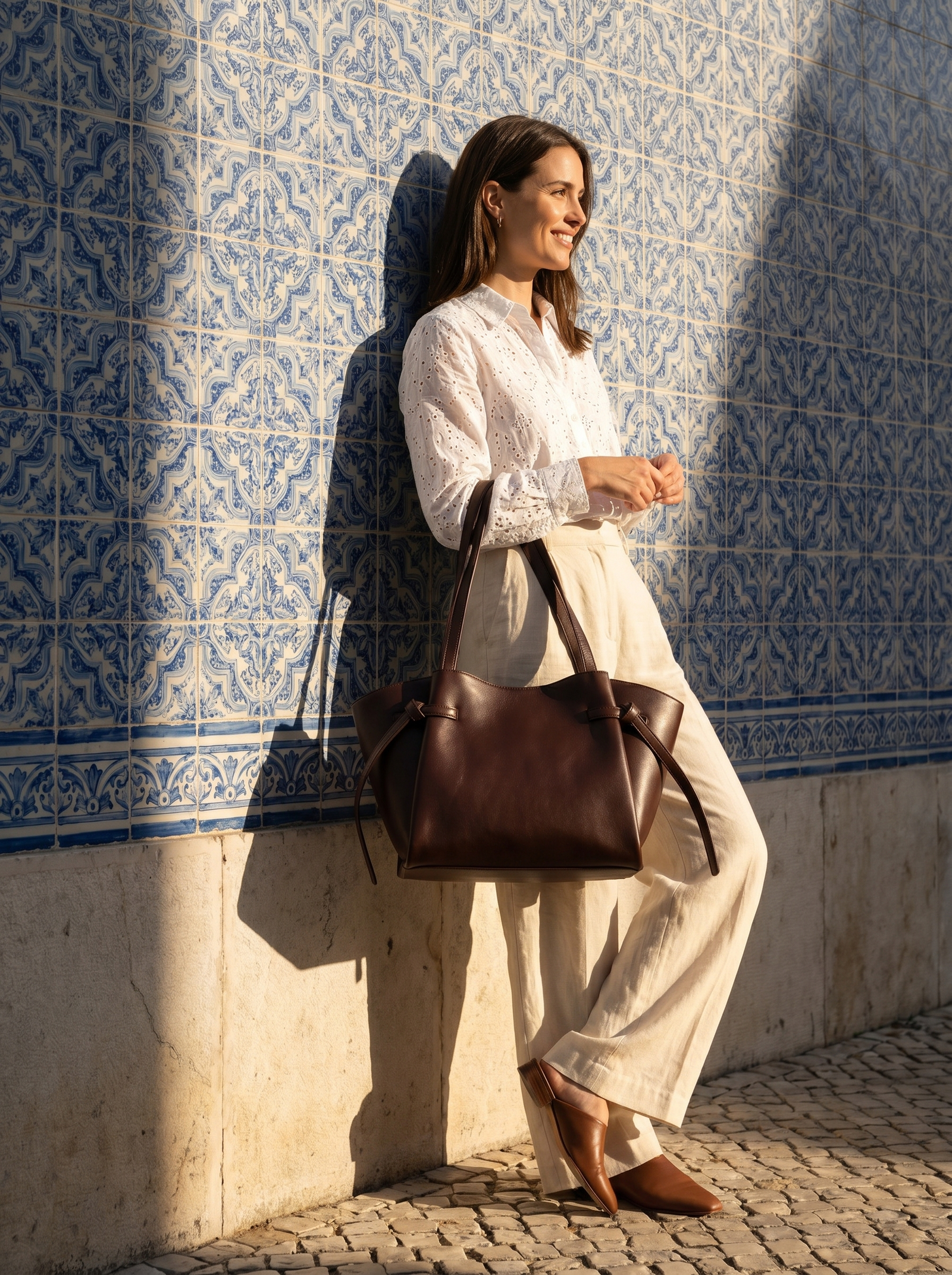 Brown Freeform tote bag - Brown - image 3