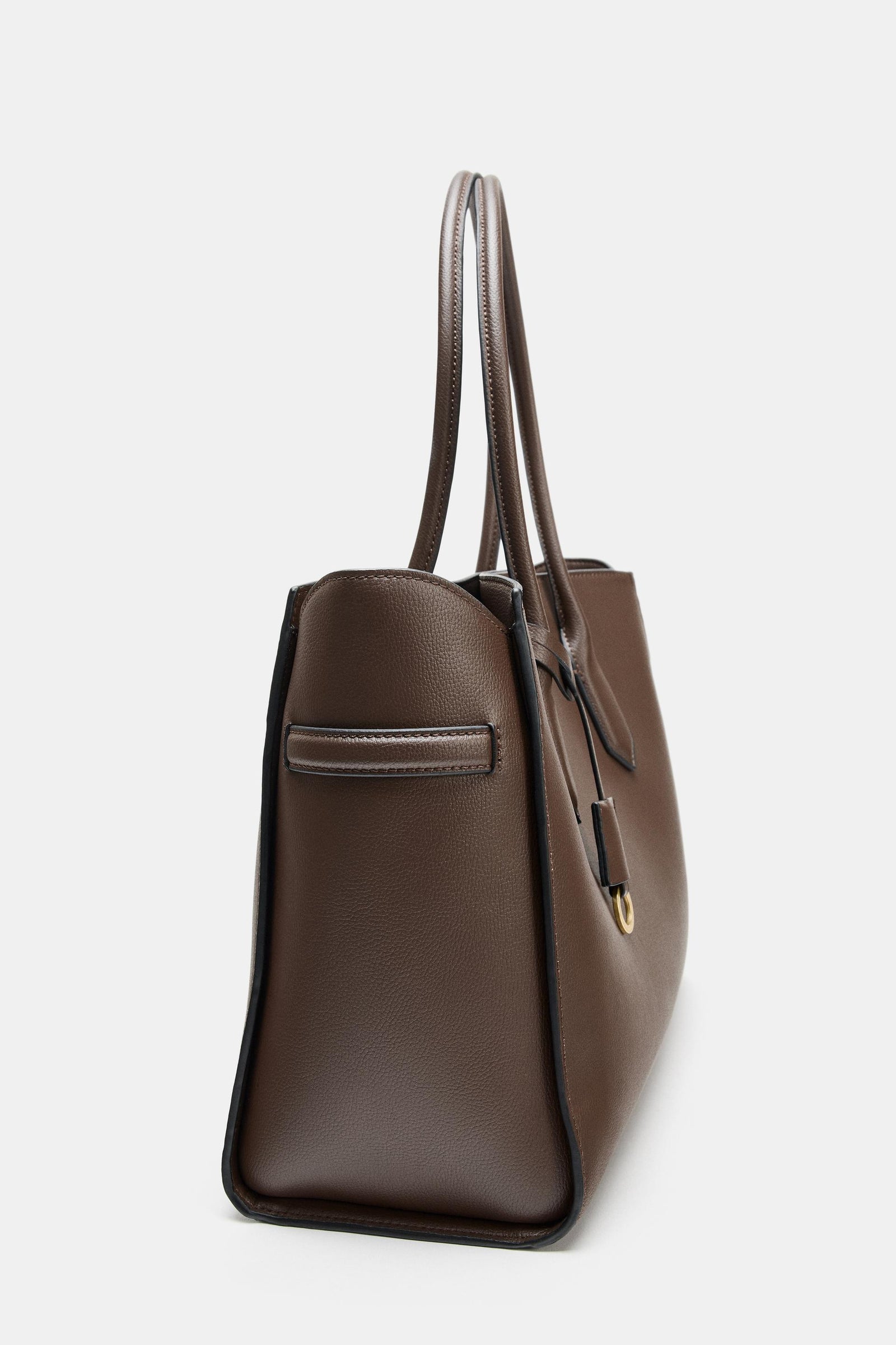 Brown Vioné Tote Shoulder Bag - Brown - image 2