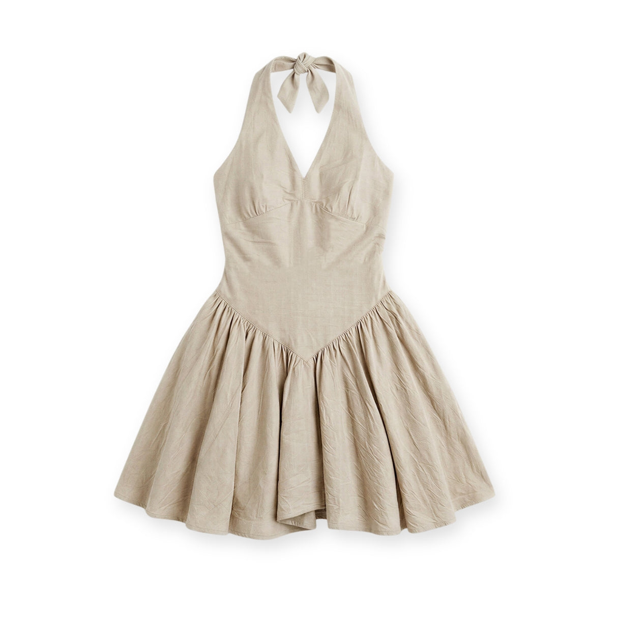 Swank Dress - Beige - image 1