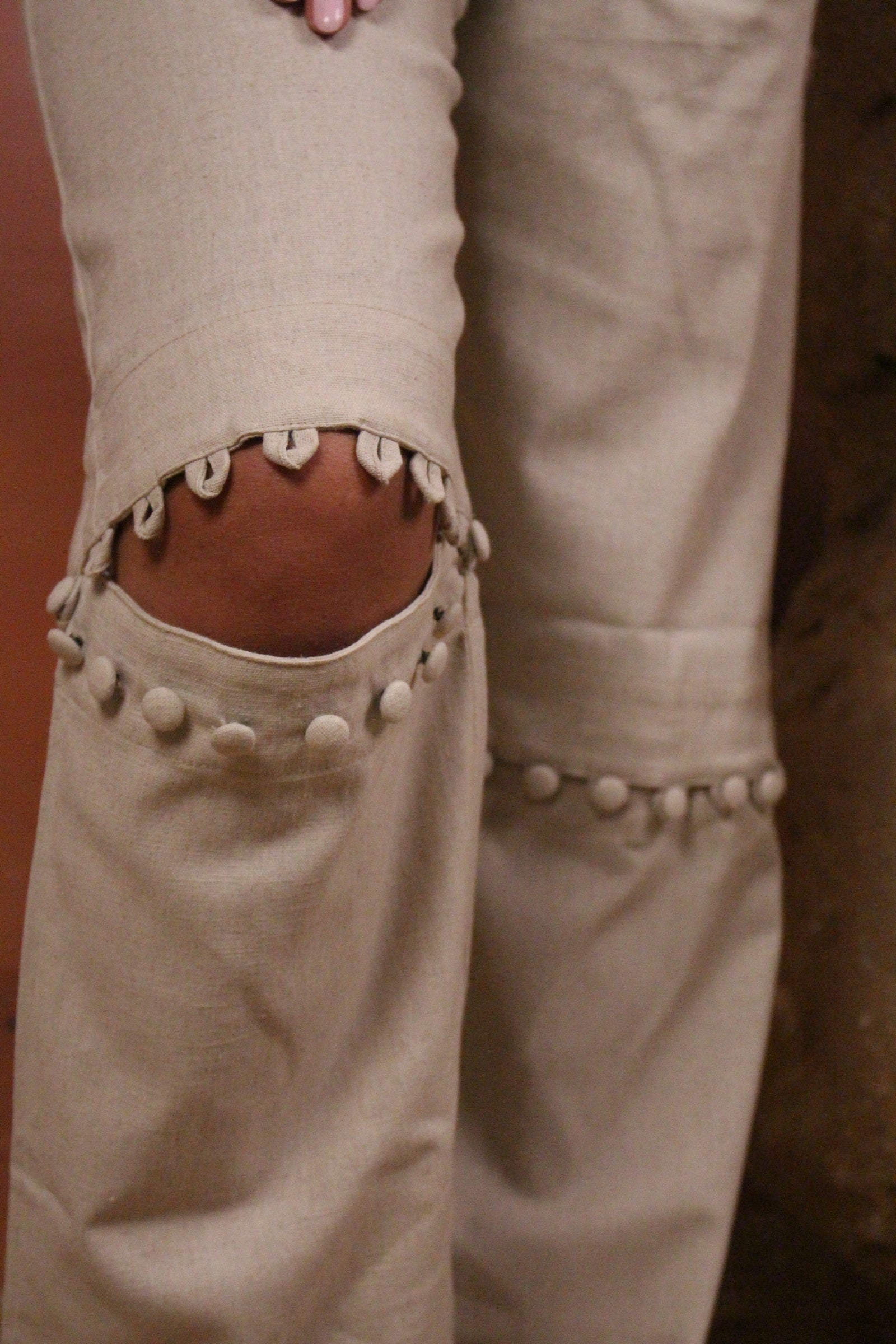Top Up Pants - Beige - image 6