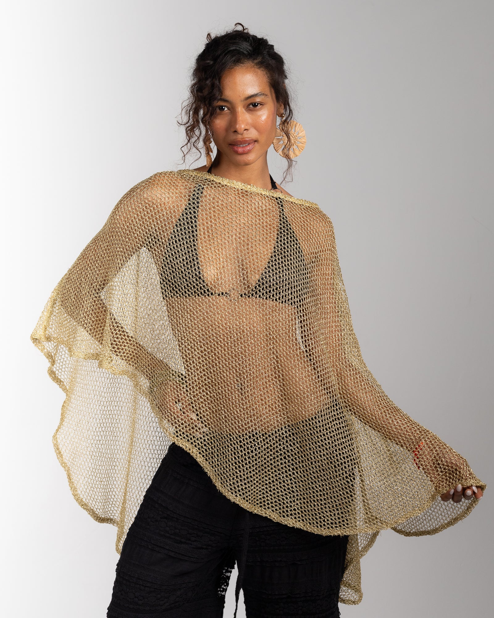 The Gold Poncho - Gold - image 1