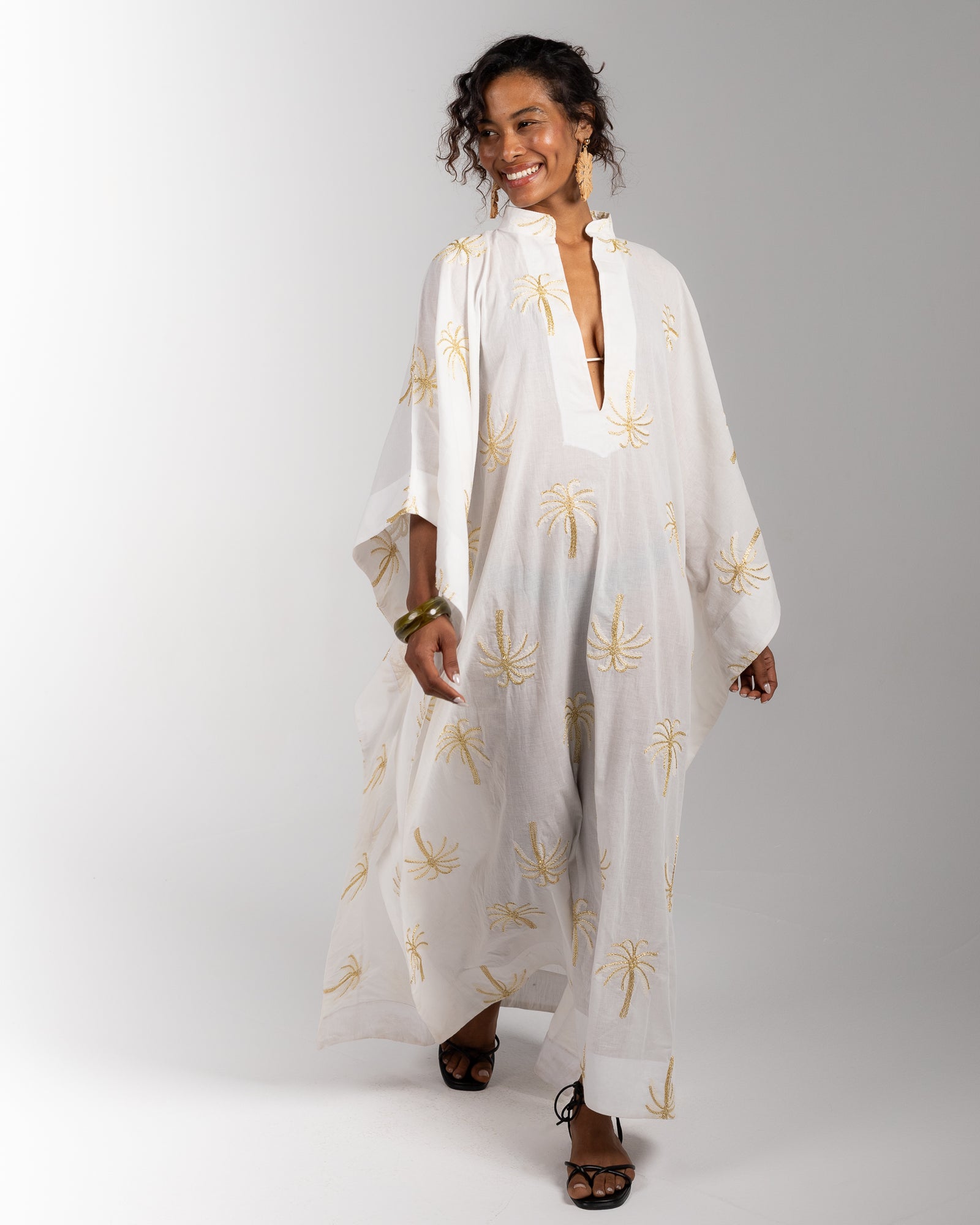 The Oasis Resort Kaftan - White - image 2